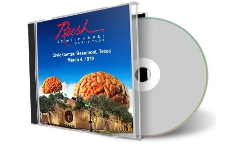 Artwork Cover of Rush 1979-03-04 CD Beaumont Audience