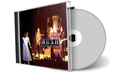 Artwork Cover of Rush 1981-06-12 CD Anaheim Audience
