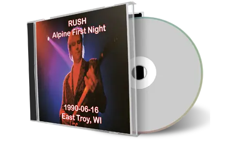 Artwork Cover of Rush 1990-06-16 CD East Troy Audience