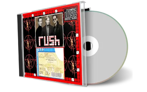 Artwork Cover of Rush 1992-04-24 CD Frankfurt Audience