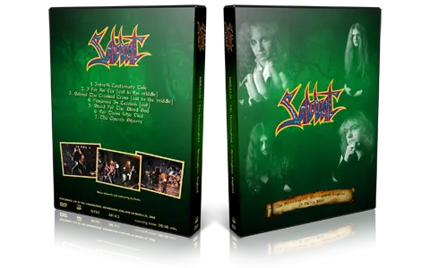Artwork Cover of Sabbat 1988-03-31 DVD Birmingham Audience