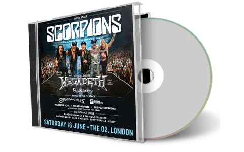 Artwork Cover of Scorpions 2018-06-16 CD London Audience