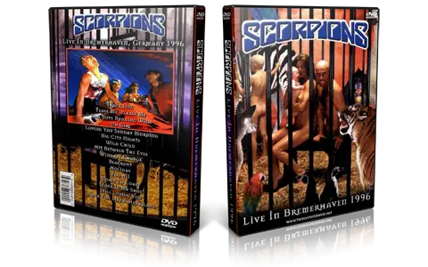 Artwork Cover of Scorpions 1996-08-24 DVD Bremerhaven Audience