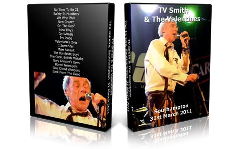 Artwork Cover of TV Smith and The Valentines 2011-03-31 DVD Southampton Audience