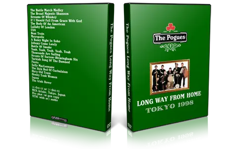 Artwork Cover of The Pogues 1988-10-30 DVD Tokyo Proshot