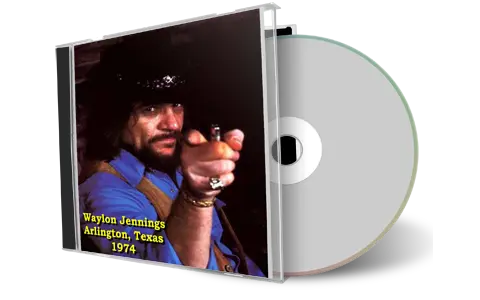 Artwork Cover of Waylon Jennings Compilation CD Arlington 1974 Audience