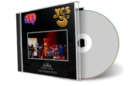 Artwork Cover of Yes 2018-03-21 CD Brighton Audience