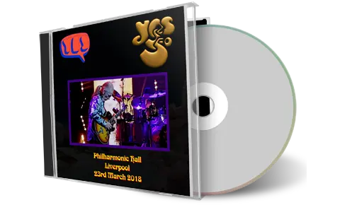Artwork Cover of Yes 2018-03-23 CD Liverpool Audience