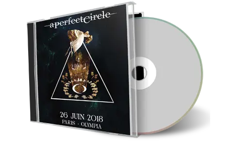 Artwork Cover of A Perfect Circle 2018-06-26 CD Paris Audience