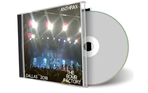 Artwork Cover of Anthrax 2018-06-19 CD Dallas Audience