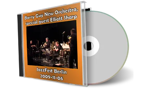Artwork Cover of Barry Guy 2009-11-06 CD Berlin Soundboard
