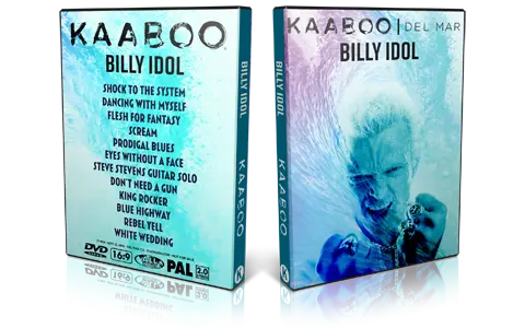 Artwork Cover of Billy Idol 2018-09-15 DVD KAABOO Proshot