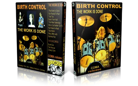 Artwork Cover of Birth Control 1993-12-17 DVD Karlsruhe Audience