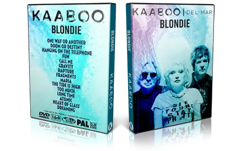 Artwork Cover of Blondie 2018-09-14 DVD KAABOO Proshot