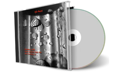 Artwork Cover of Bob Mould 1993-11-09 CD San Francisco Soundboard
