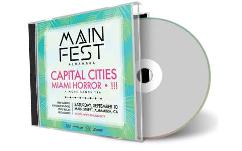 Artwork Cover of Capital Cities 2016-09-10 CD Alhambra Audience