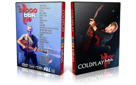Artwork Cover of Coldplay 2011-07-07 DVD Bilbao Proshot