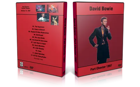 Artwork Cover of David Bowie 1997-10-14 DVD Port Chester Proshot