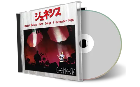 Artwork Cover of Genesis 1978-12-03 CD Shinjyuku Audience