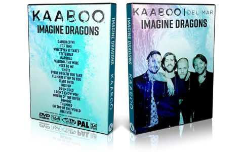 Artwork Cover of Imagine Dragons 2018-09-15 DVD KAABOO Proshot