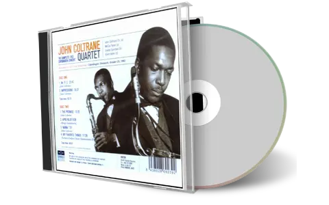 Artwork Cover of John Coltrane 1963-10-25 CD Copenhagen Soundboard