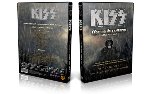 Artwork Cover of KISS 2014-10-25 DVD Hell and Heaven Metal Festival Proshot