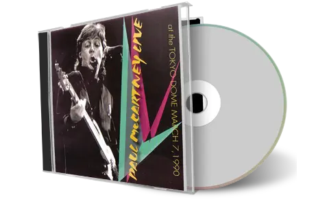 Artwork Cover of Paul McCartney 1990-03-07 CD Tokyo Soundboard