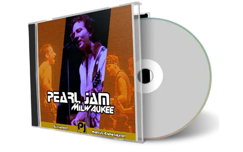 Artwork Cover of Pearl Jam 1995-07-09 CD Milwaukee Audience