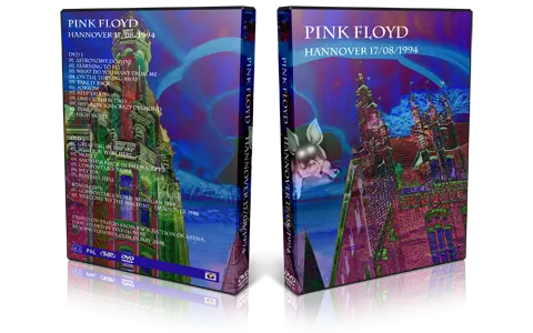 Artwork Cover of Pink Floyd 1994-08-17 DVD Hannover Audience