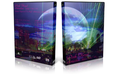 Artwork Cover of Pink Floyd 1994-09-05 DVD Rotterdam Audience