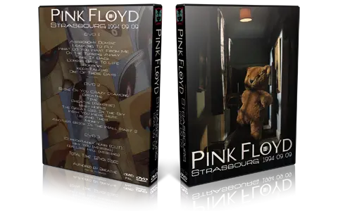 Artwork Cover of Pink Floyd 1994-09-09 DVD Strasbourg Audience