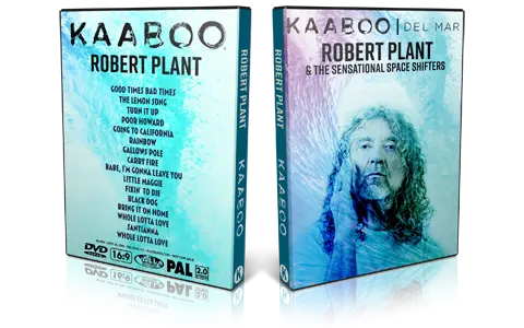 Artwork Cover of Robert Plant and the Sensational Space Shifters 2018-09-16 DVD KAABOO Proshot