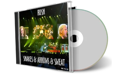 Artwork Cover of Rush 2007-08-11 CD Dallas Audience