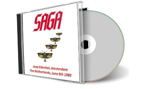 Artwork Cover of Saga 1980-06-06 CD Amsterdam Audience
