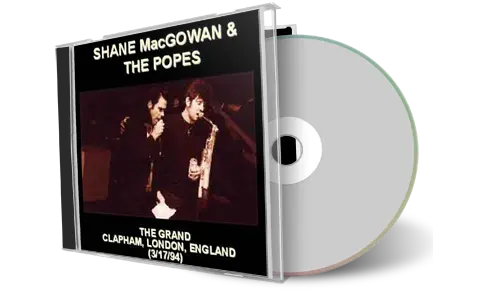 Artwork Cover of Shane MacGowan 1994-03-17 CD London Audience
