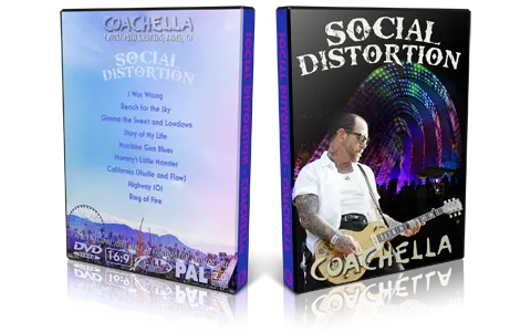 Artwork Cover of Social Distortion 2013-04-14 DVD Coachella Proshot
