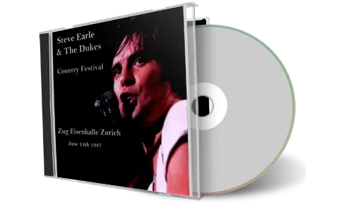 Artwork Cover of Steve Earle 1987-06-14 CD Zurich Soundboard