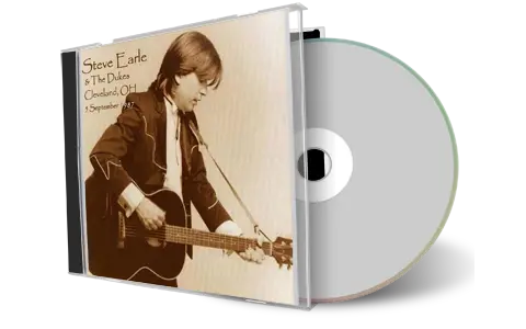 Artwork Cover of Steve Earle 1987-09-05 CD Cleveland Soundboard
