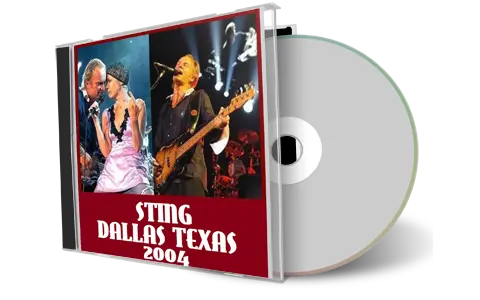 Artwork Cover of Sting 2004-09-19 CD Dallas Audience