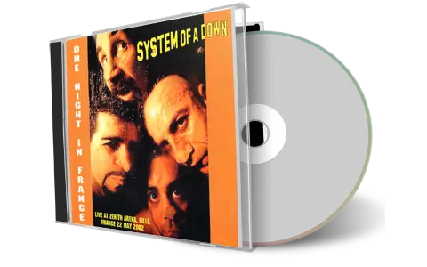 Artwork Cover of System of A Down 2002-05-22 CD Lille Audience