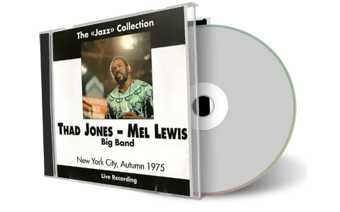 Artwork Cover of Thad Jones Compilation CD New York City 1975 Soundboard