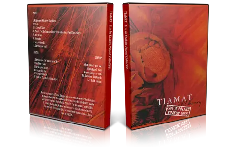 Artwork Cover of Tiamat 1995-06-15 DVD Krakow Proshot