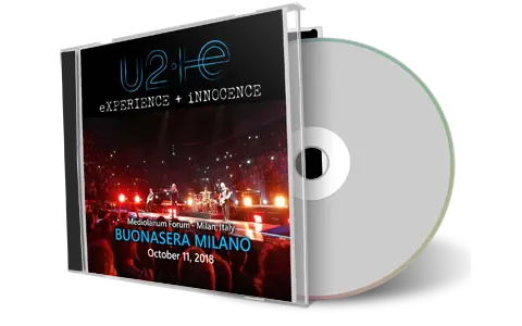 Artwork Cover of U2 2018-10-11 CD Milan Audience