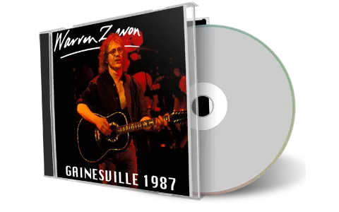 Artwork Cover of Warren Zevon 1987-10-29 CD Gainesville Audience