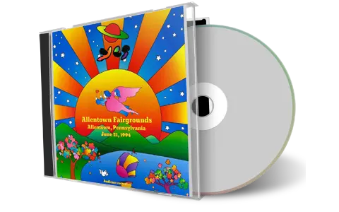 Artwork Cover of Yes 1994-06-21 CD Allentown Audience