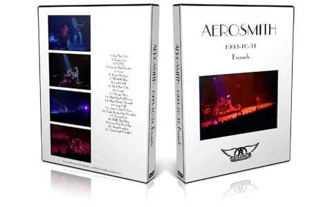Artwork Cover of Aerosmith 1993-10-31 DVD Brussels Audience