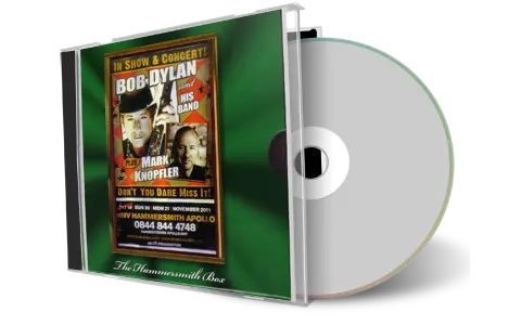 Artwork Cover of Bob Dylan Compilation CD London 2011 Audience