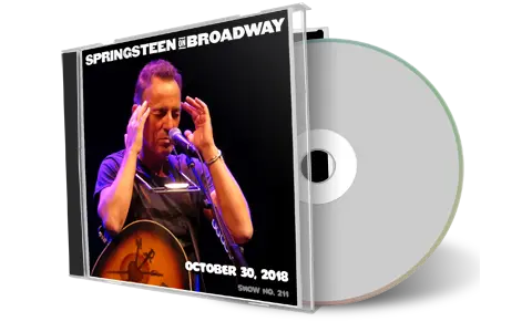 Artwork Cover of Bruce Springsteen 2018-10-30 CD On Broadway New York City Audience