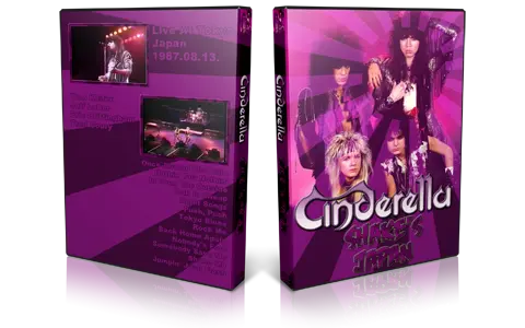 Artwork Cover of Cinderella 1987-08-13 DVD Tokyo Proshot