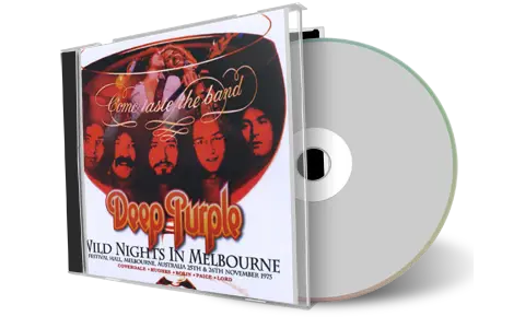 Artwork Cover of Deep Purple 1975-11-25 CD Melbourne Audience